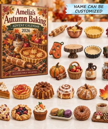 Autumn Baking Countdown: 24-Day 2026 Kitchen Charm Calendar — Acrylic Pastries & Cozy Fall Baking Gifts For Families