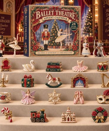 Ballet & Theatre Holiday Countdown — 24 Dance-Themed Acrylic Charms, 2026 Advent Calendar Gift For Dancers, Ballerinas & Fans