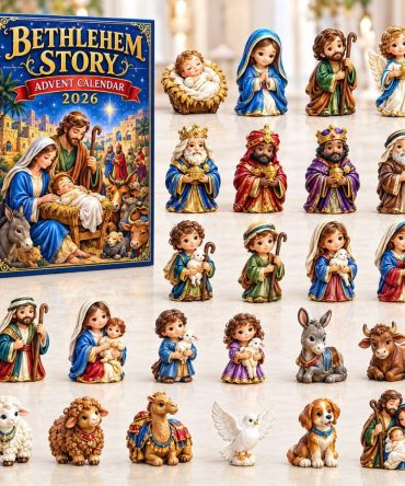 2026 Bethlehem Nativity Advent Calendar - 24-Day Christmas Countdown With Collectible Acrylic Charms, Keepsake Religious Gift