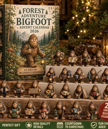 Bigfoot Forest Adventure Advent 2026 — 24-Day Mythical Creature Countdown With Collectible Acrylic Charms