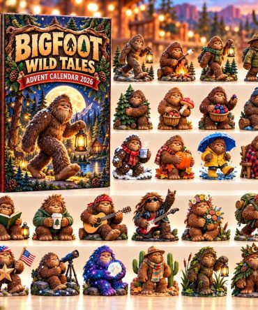 Bigfoot Wild Tales 2026 Advent Calendar — 24-Day Acrylic Charms, Mysterious Creature Holiday Countdown For Fans, Limited Edition