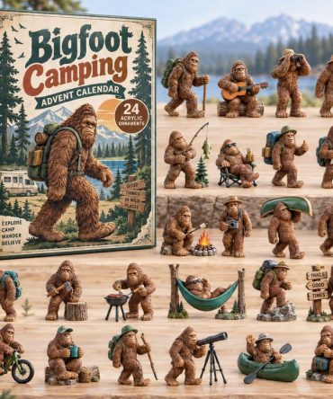 2026 Bigfoot Wilderness Advent With 24 Acrylic Charms — 24-Day Outdoor Countdown Calendar, Hiking & Sasquatch Collector'S Gift