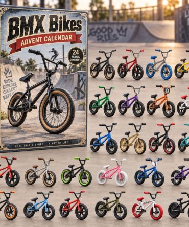 2026 Bmx Bike Advent Calendar — 24 Mini Bike Acrylic Charms, Collectible Countdown Gift For Riders & Enthusiasts