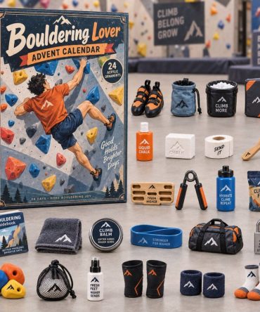 Bouldering Fan Holiday Countdown — 24 Grip & Route-Themed Acrylic Charms, 2026 Advent Calendar Gift For Climbers And Training Enthusiasts