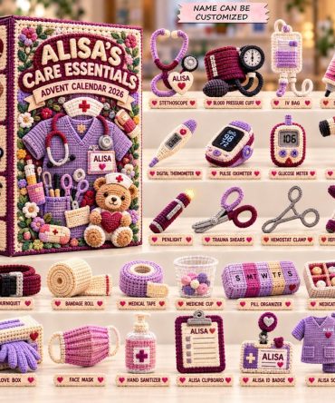2026 Care Essentials Holiday Countdown — 24 Everyday Wellness Acrylic Charms & Practical Surprises, Thoughtful Gift Box