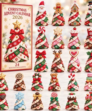 Christmas Sweet Surprises Advent Calendar 2026 — 24-Day Treat & Charm Countdown, Holiday Sweets Acrylic Mini Gifts