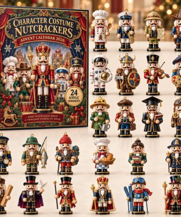 Costume Nutcracker Holiday Countdown 2026 — 24 Charming Costume Acrylic Charms For Festive Decorating, Gifts & Collector Sets