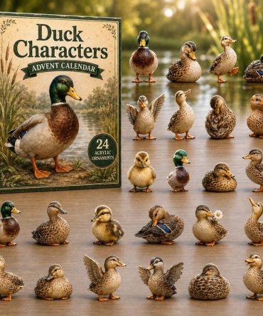 Quirky Duck Characters 2026 Advent — 24 Playful Acrylic Charms, Giftable Countdown Calendar For Kids & Collectors
