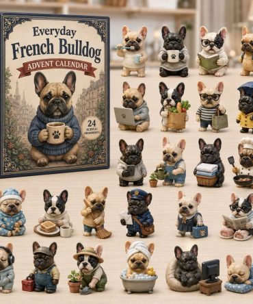 Limited-Edition 2026 French Bulldog Holiday Advent — 24-Day Countdown Calendar With Acrylic Charms, Perfect Gift For Dog Lovers
