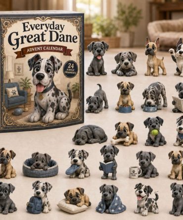 Everyday Great Dane Advent Calendar 2026 — 24-Day Acrylic Charm Countdown, Big Dog Lover Gifts & Collectible Canine Keepsakes