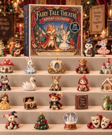 Fairy Tale Theatre 2026 Advent Calendar — 24-Day Enchanted Countdown With Storybook Acrylic Charms, Charming Gift For Kids & Collectors