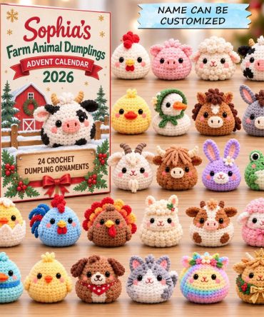 Farm Animal Friends Advent Countdown — 24-Day Country Charm Calendar With Collectible Acrylic Animal Charms For Kids & Families
