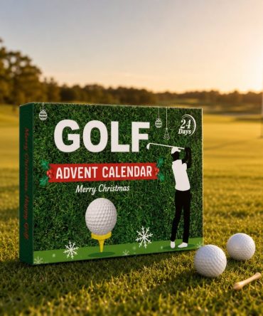 2026 Golfer'S 24-Day Countdown Advent — 24 Acrylic Golf Charms, Daily Tees & Tokens For Golfers, Tournament Prep, Gifts & Stocking Stuffers