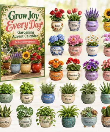 Garden Lover'S Advent Calendar 2026 - 24-Day Plant & Seed Surprise With Acrylic Charms For Green Thumbs
