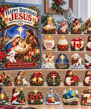 Birthday Of Jesus 24-Day Advent Calendar - Acrylic Nativity Charms, Religious Christmas Countdown Gift 2026