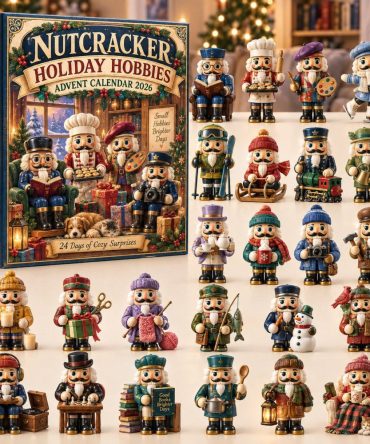 Holiday Nutcracker Advent Calendar 2026 - 24-Day Festive Countdown With Decorative Nutcracker Acrylic Charms, Collector'S Item
