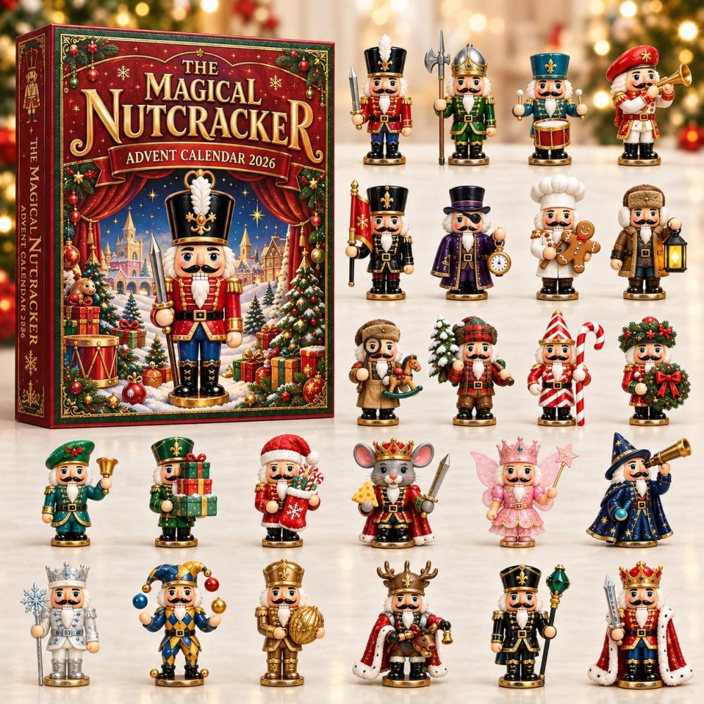 2026 Magical Nutcracker Advent Calendar — 24 Festive Acrylic Charms, Ballet & Holiday Countdown Collector'S Gift
