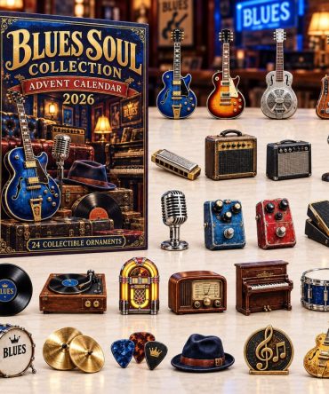2026 Melodies & Memories Advent Calendar — 24-Day Acrylic Charm Countdown For Music Fans, Perfect Holiday Present