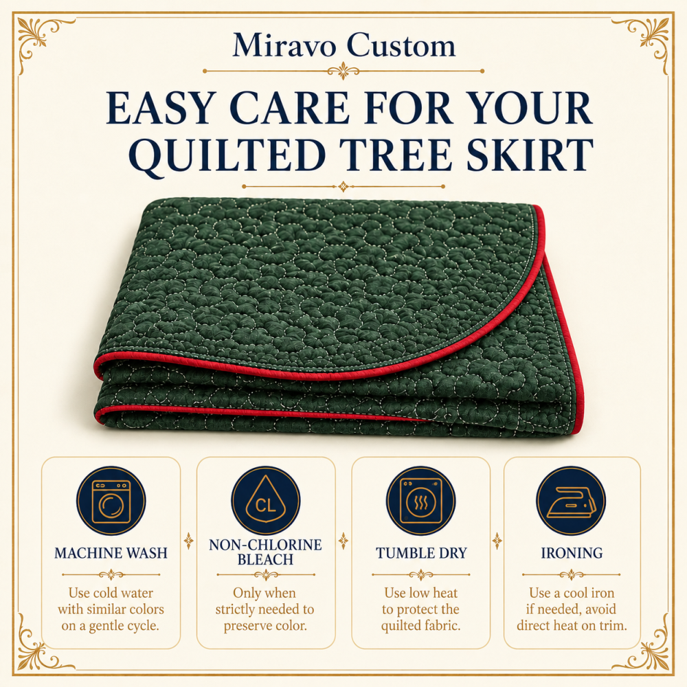 Ragdoll Cat Sunlit Terrace Holiday Tree Skirt - Soft Stretch Knit 48" Round, Elegant Pet Lover Christmas Decor - Image 3