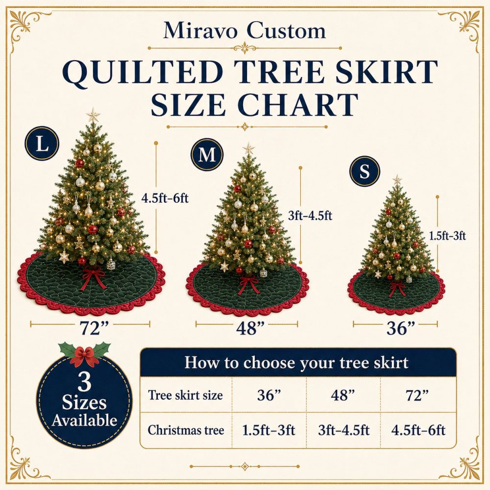 Dahlia Maker Atelier Tree Skirt - Handcrafted Studio-Style Holiday Base With Artful Stitching And Durable Cotton Blend For Makers - Image 2
