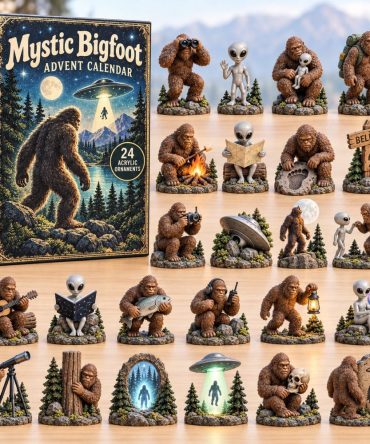 2026 Mystic Bigfoot Advent Calendar — 24-Day Enchanted Countdown With Acrylic Charms, Collector-Friendly Holiday Gift
