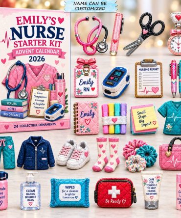 New Nurse Starter Advent Calendar 2026 — 24-Day Orientation Countdown With Acrylic Medical Charms, Essential Gifts For Grad Nurses