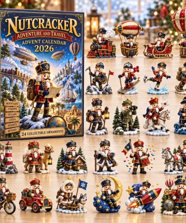 2026 Nutcracker Adventure Advent Calendar - 24-Day Storybook Countdown With Acrylic Charms, Fun Collectible Gift For Families