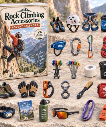 Rock Climbing Gear Advent Calendar 2026 — 24 Mini Acrylic Climbing Charms, Gift For Climbers, Outdoor Enthusiasts & Unique Stocking Stuffer