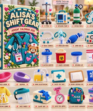 Shift Gear 2026 Mechanic-Themed Countdown Calendar — 24-Day Acrylic Charm Set For Car Lovers & Garage Gifts