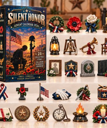 Silent Honor 2026 Remembrance Countdown — 24 Acrylic Charms, Respectful Keepsakes & Memorial Gift Set For Ceremonies