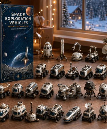 Planetary Rovers & Explorers Advent Calendar 2026 — 24-Day Rover-Themed Acrylic Charm Countdown For Space Enthusiasts & Kids