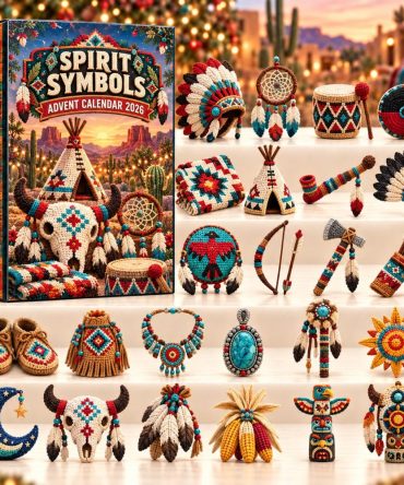 2026 Spirit Symbols 24-Day Symbolic Advent Calendar — Acrylic Charm Collection Of Meaningful Motifs, Inspirational Holiday Gift