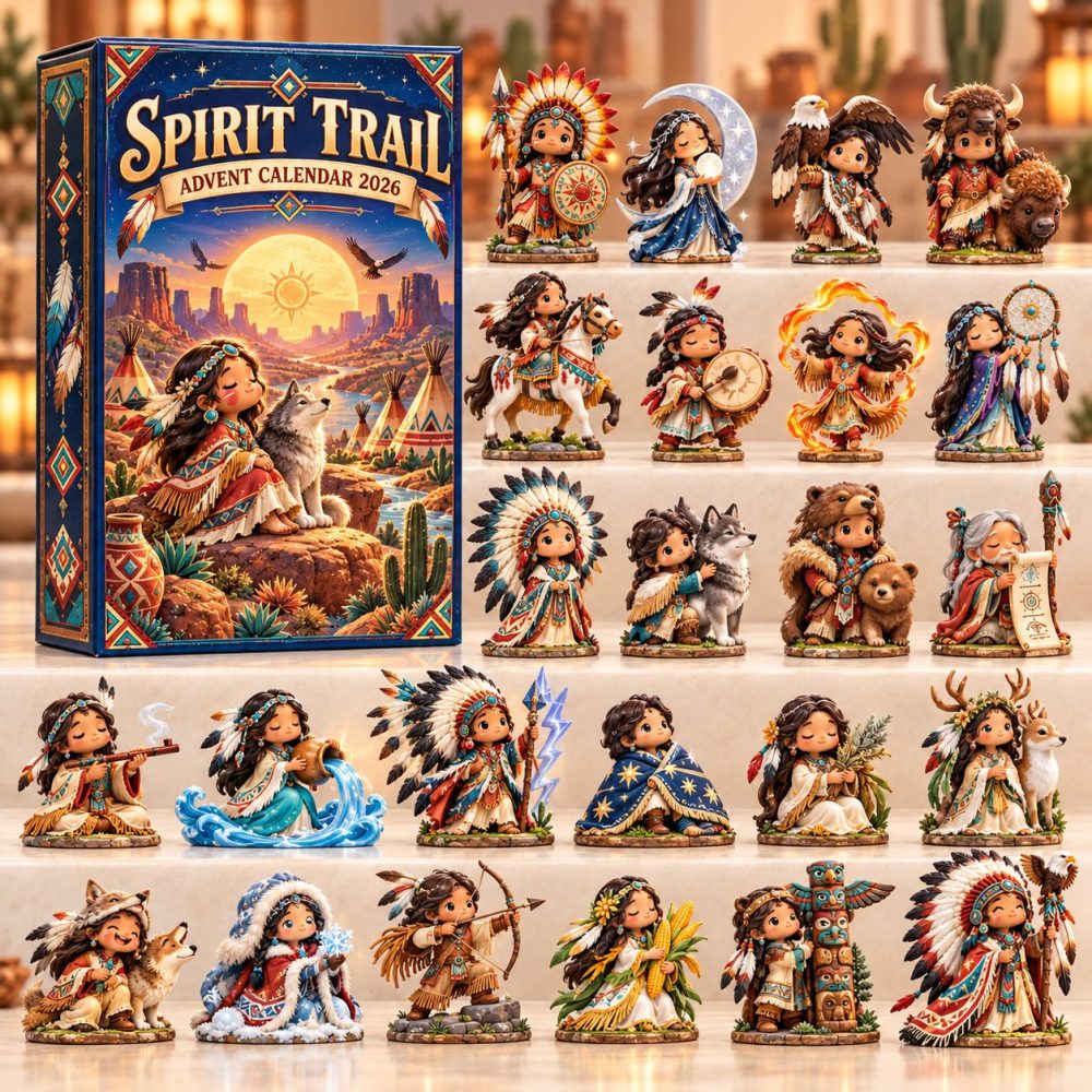 2026 Spirit Trail 24-Day Nature Adventure Countdown Calendar — Limited-Edition Acrylic Charm Reveals, Gifts For Explorers & Hikers