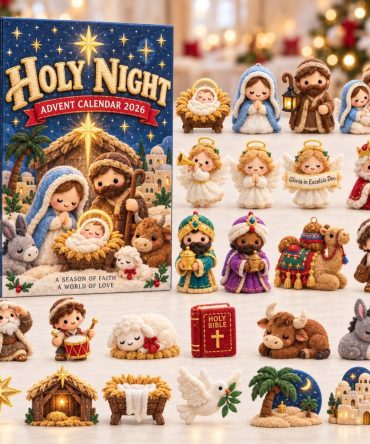Starry Stable Holiday Countdown 2026 — 24-Day Advent Calendar With Nativity Acrylic Charms, Keepsake Christmas Gift