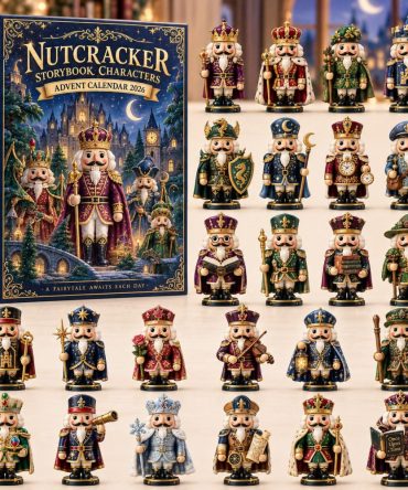 Storybook Nutcracker 2026 Holiday Countdown — 24 Illustrated Acrylic Charms, Tale-Inspired Nutcracker Scenes For Kids & Collectors