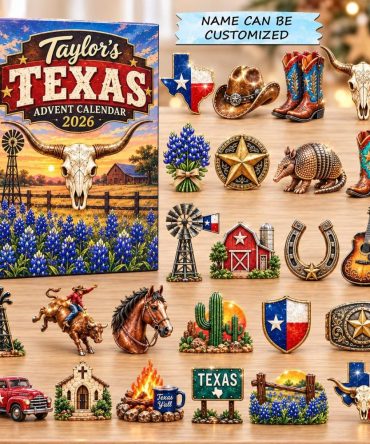 Texas Western Pride Advent 2026 — 24-Day Lone Star Countdown With Acrylic Western Charms, Cowboy-Themed Ornaments & Holiday Gifts