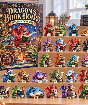 Book Hoard Of Dragon 2026 Advent Calendar — 24 Literary & Dragon-Themed Acrylic Charms, Storybook Countdown For Readers & Fans