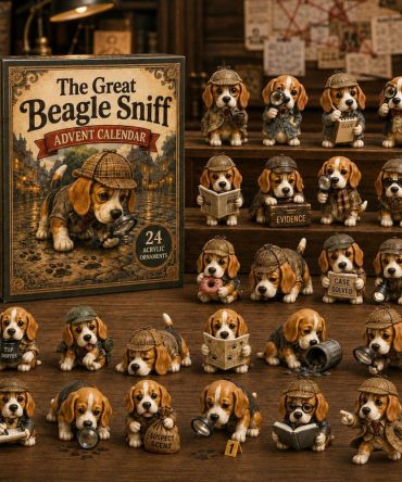 The Great Beagle Sniff 24-Day Advent Calendar With Acrylic Nosey Beagle Charms — 2026 Charming Gift For Dog Fans & Collectors
