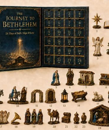 Journey To Bethlehem Advent Calendar 2026 — 24-Day Nativity Acrylic Charm Countdown For Faith-Based Holiday Traditions & Gifts