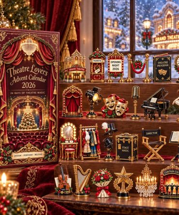 Theatre Lovers 24-Day Advent Calendar 2026 — Acrylic Charm Countdown For Drama Fans , Perfect Gift For Stage Enthusiasts