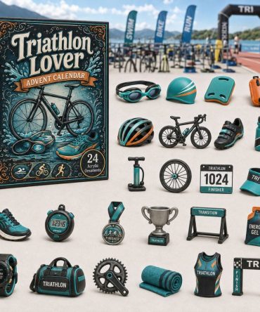 Triathlon Lover 2026 Countdown Calendar — 24-Day Acrylic Charm Advent Set, Fitness Gifts & Motivational Keepsakes For Athletes