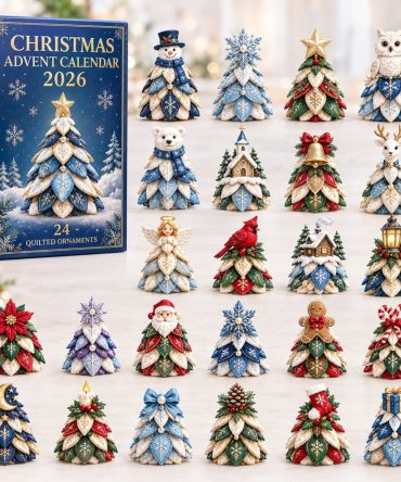 Winter Wonderland Treasures Advent Calendar, 24 Holiday Acrylic Charms, Cozy Seasonal Countdown With Collectible Ornaments, 2026 Gift