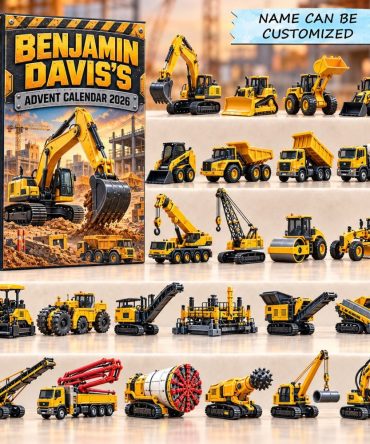 Yellow Titans Advent Calendar 2026 - 24-Day Acrylic Charm Countdown, Bold Yellow Character Collectibles, Unique Holiday Gift