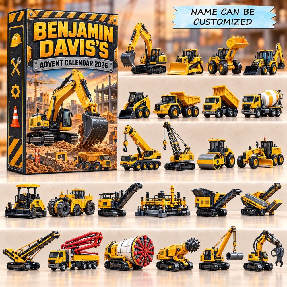 Yellow Titans Advent Calendar 2026 - 24-Day Acrylic Charm Countdown, Bold Yellow Character Collectibles, Unique Holiday Gift